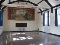 Merrow Village Hall interior view