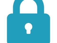 padlock blue